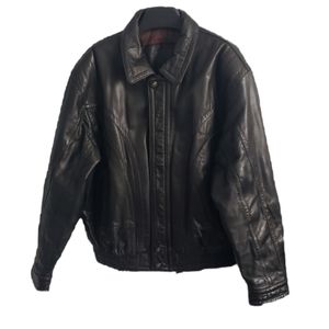 Esquire Vintage leather bomber sz M